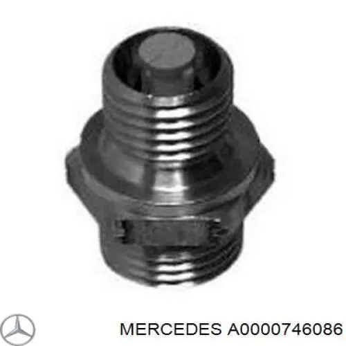 A0000746086 Mercedes Wąż łączący korpus filtra paliwa