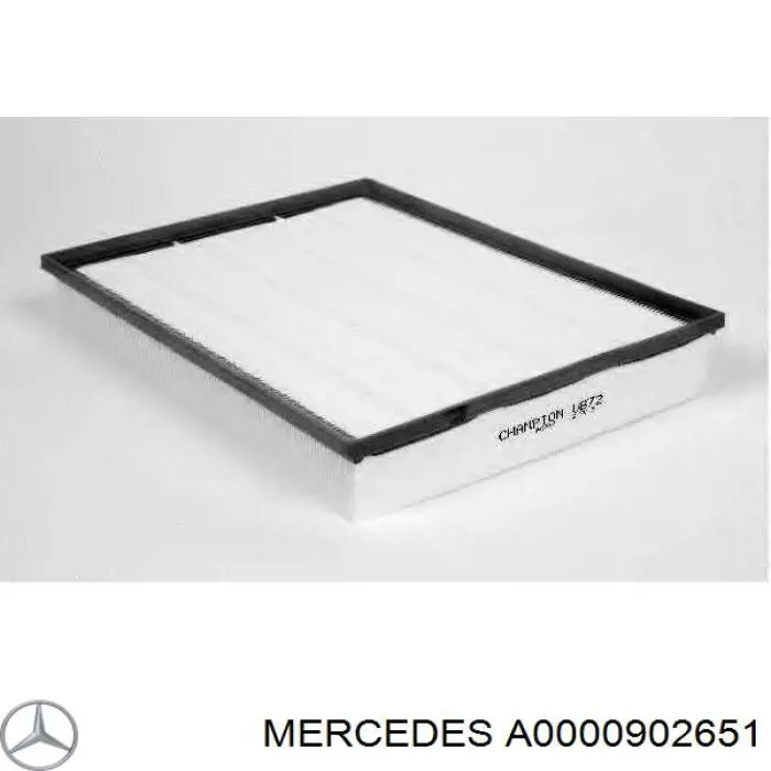 A0000902651 Mercedes filtr powietrza