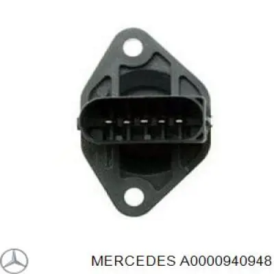 Czujnik przepływu powietrza, przepływomierz powietrza M.A.F. Mercedes A0000940948 cena, od 48,21 USD