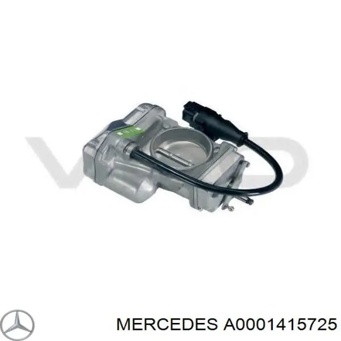 Przepustnica, komplet do Mercedes S  W140