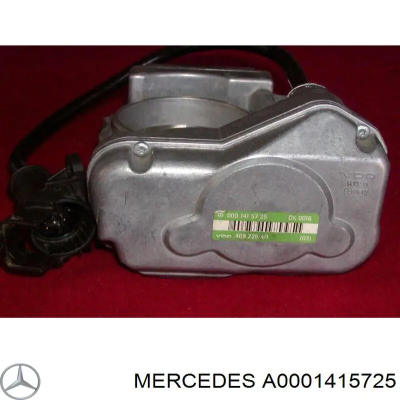 Przepustnica, komplet Mercedes S sedana (W140) (1991 - 1998) cena, od 440,86 USD
