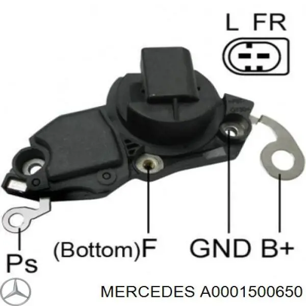 Alternator Mercedes A0001500650 cena, od 296,55 USD