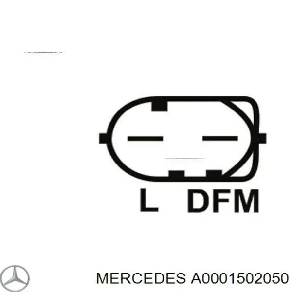 Do koszyka A0001502050 Mercedes Alternator