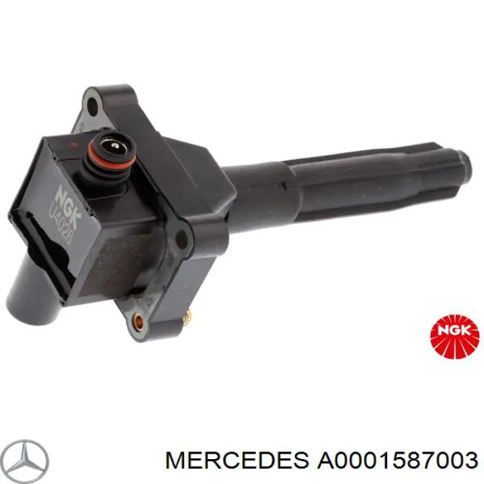 Cewka zapłonowa Mercedes A0001587003 cena, od 26,26 USD