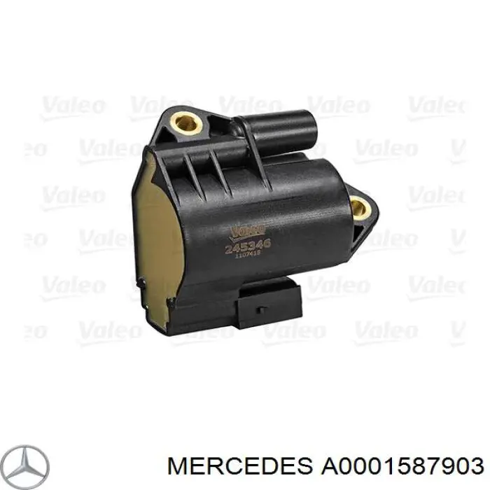 Cewka zapłonowa Mercedes A0001587903 cena, od 97,87 USD