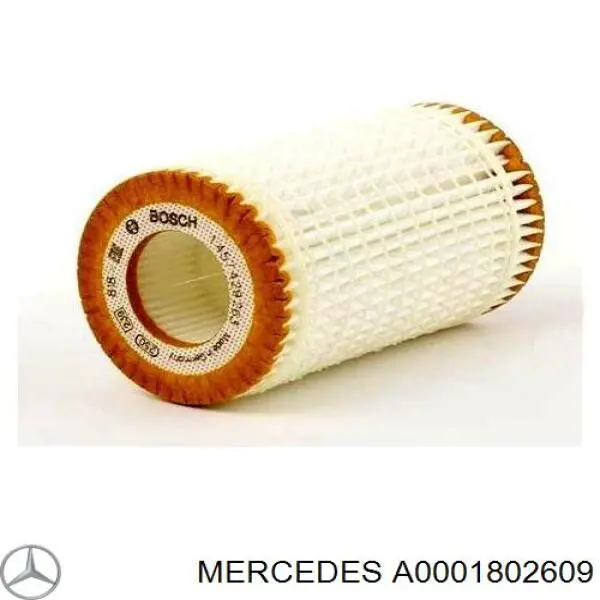 Filtr oleju A0001802609 Mercedes