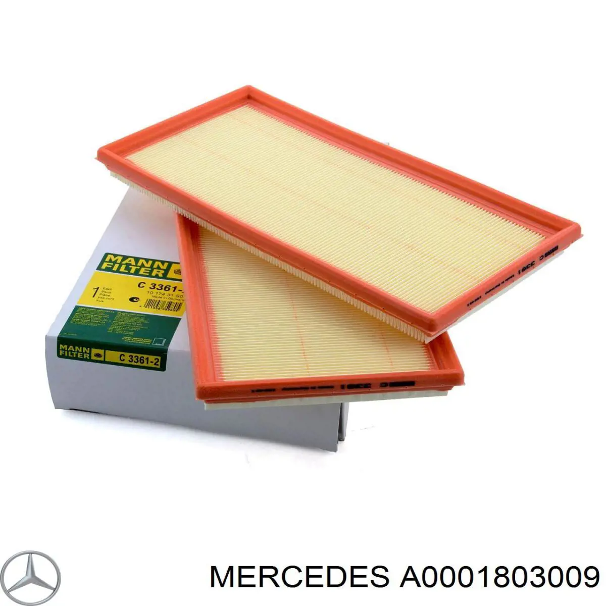 A0001803009 Mercedes Filtr oleju