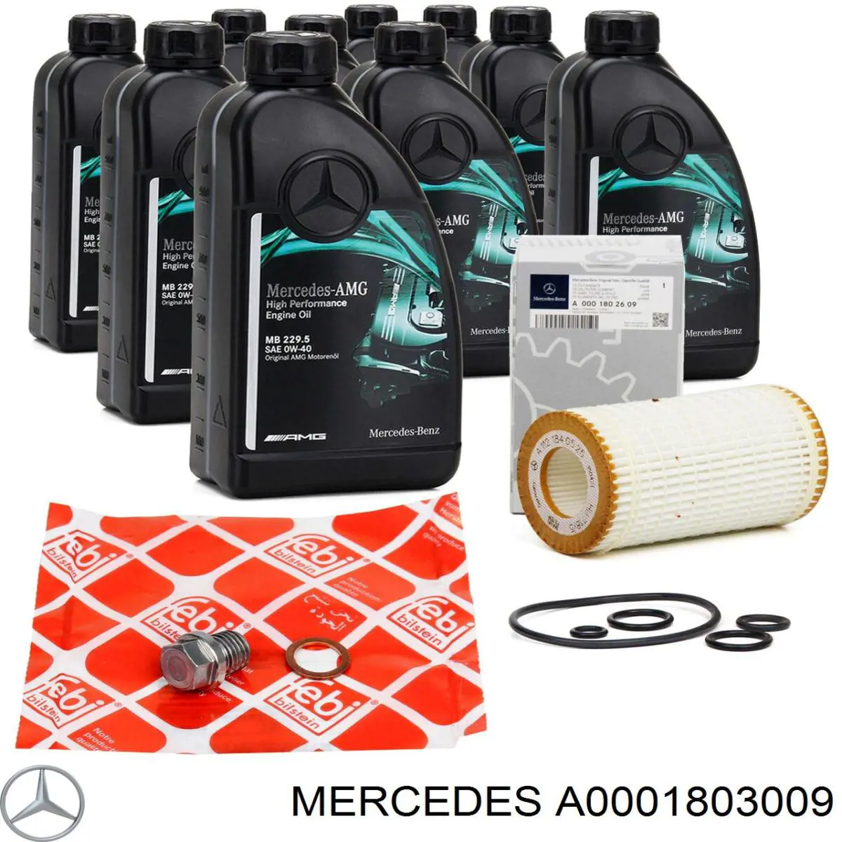 Filtr oleju A0001803009 Mercedes