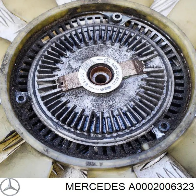 Do koszyka A0002006323 Mercedes Sprzęgło wiskotyczne wentylatora chłodzenia