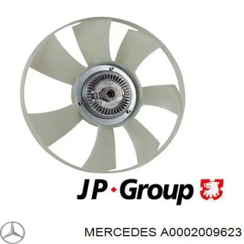 Sprzęgło wiskotyczne wentylatora chłodzenia Mercedes A0002009623 cena, od 91,58 USD