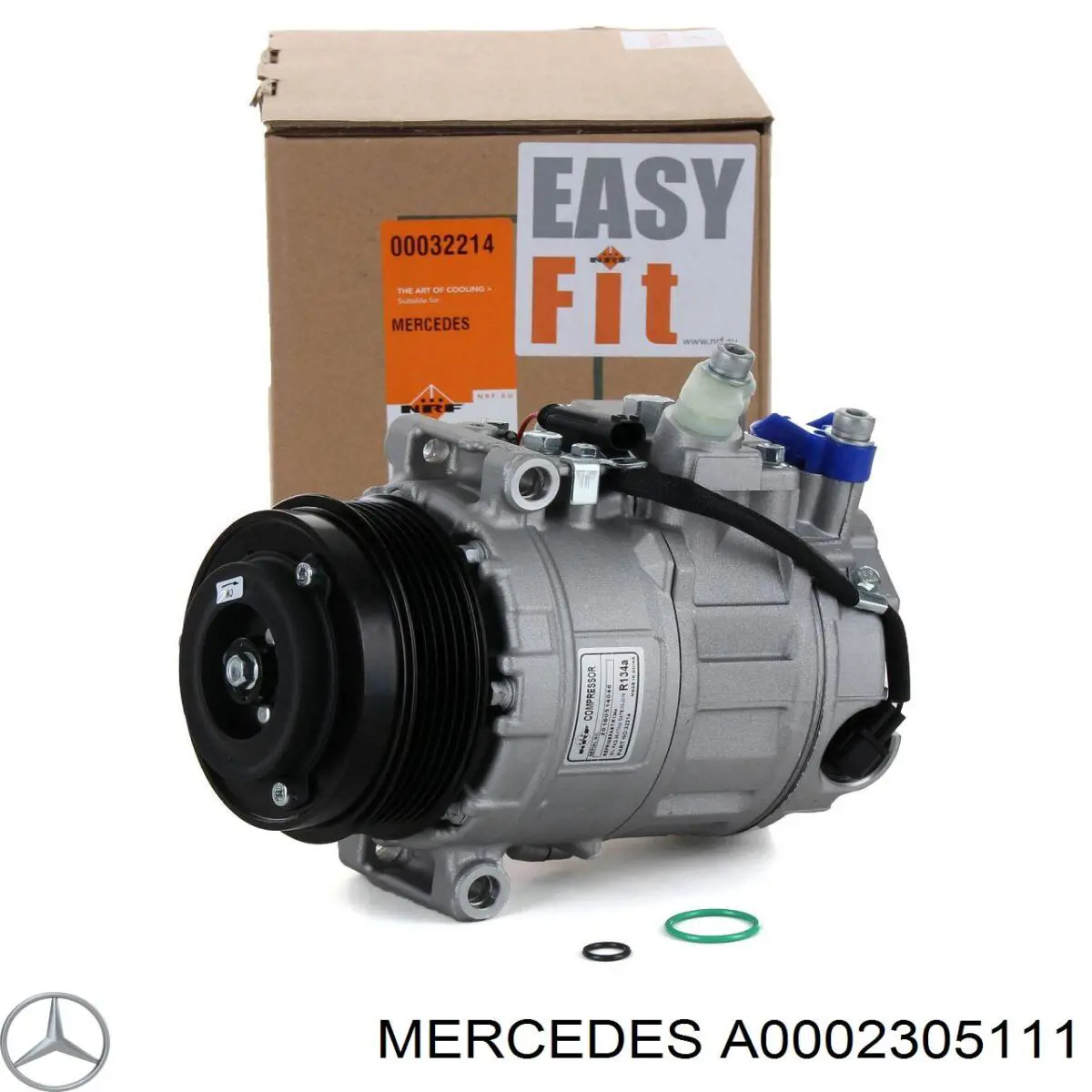 Sprężarka klimatyzacji Mercedes A0002305111 cena, od 58,18 USD