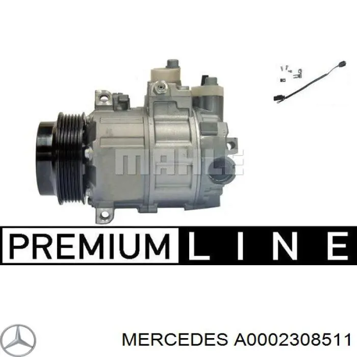 Sprężarka klimatyzacji Mercedes A0002308511 cena, od 167,14 USD