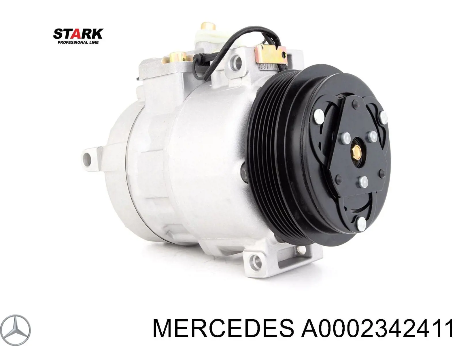 Sprężarka klimatyzacji Mercedes A0002342411 cena, od 126,21 USD