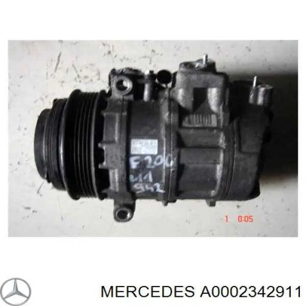 Do koszyka A0002342911 Mercedes Sprężarka klimatyzacji