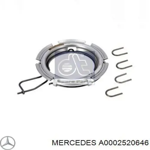 Pierścień zabezpieczający docisk sprzęgła (Truck) A0002520646 Mercedes