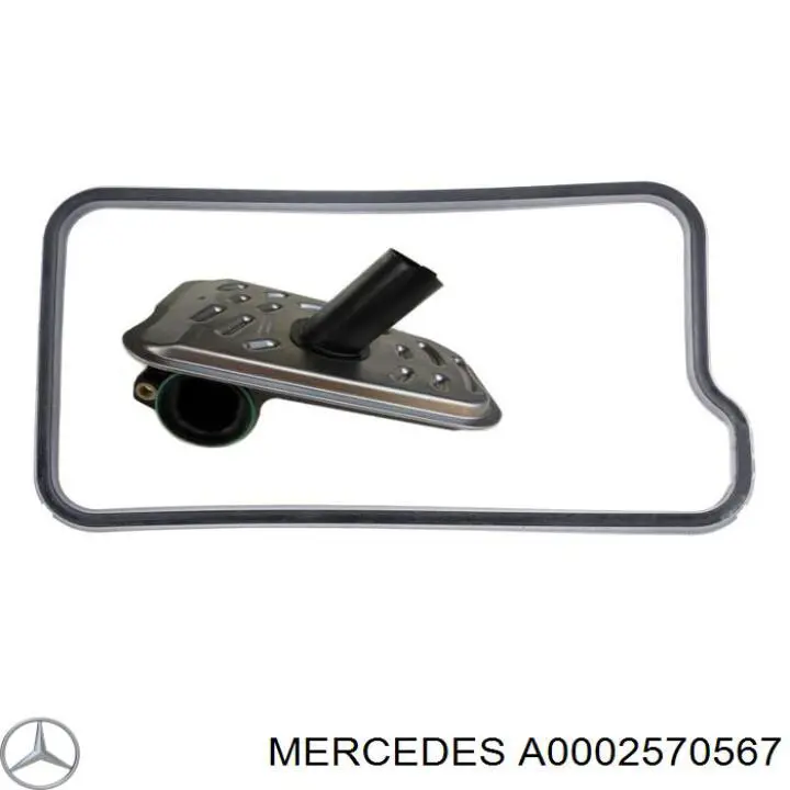Filtr automatycznej skrzyni biegów Mercedes A0002570567 cena, od 57,87 USD