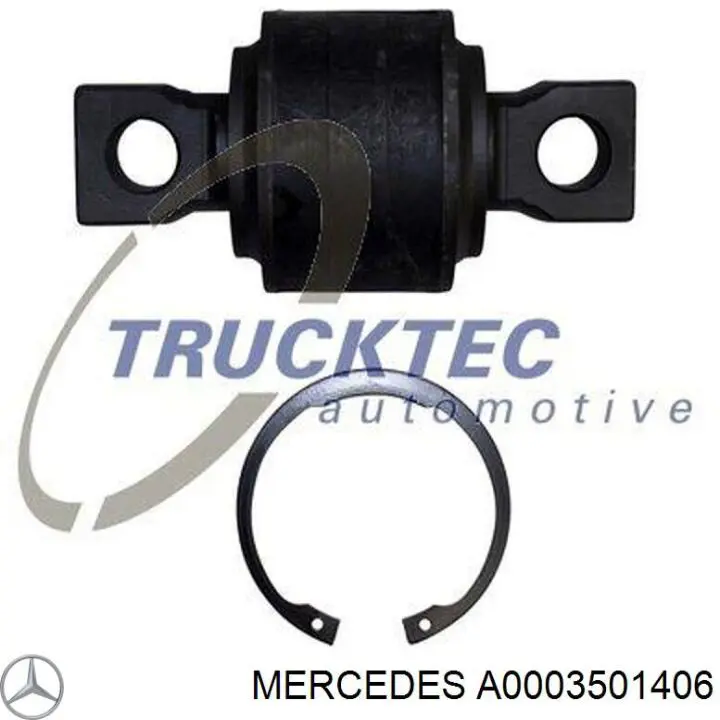 Silentblock tylnego wahacza podłużnego przedni do MERCEDES BENZ TRUCK TRUCK ACTROS (963)