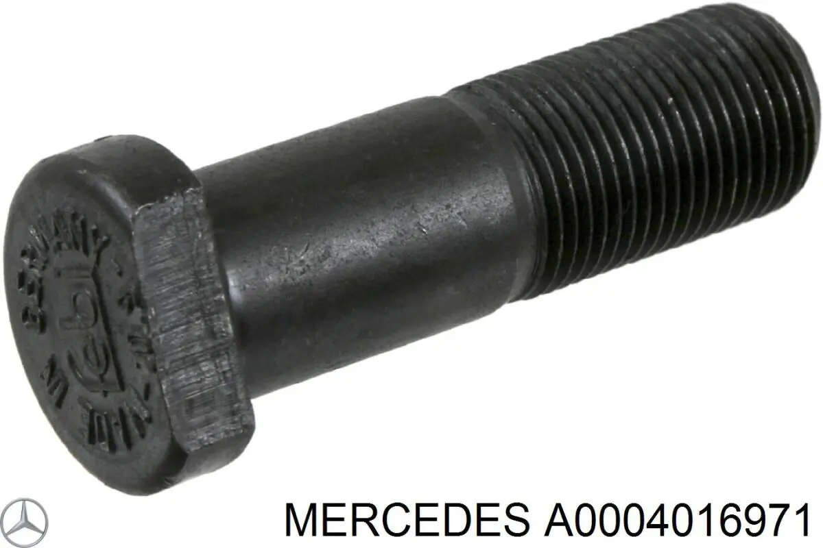 Do koszyka A0004016971 Mercedes Śruba koła tylna