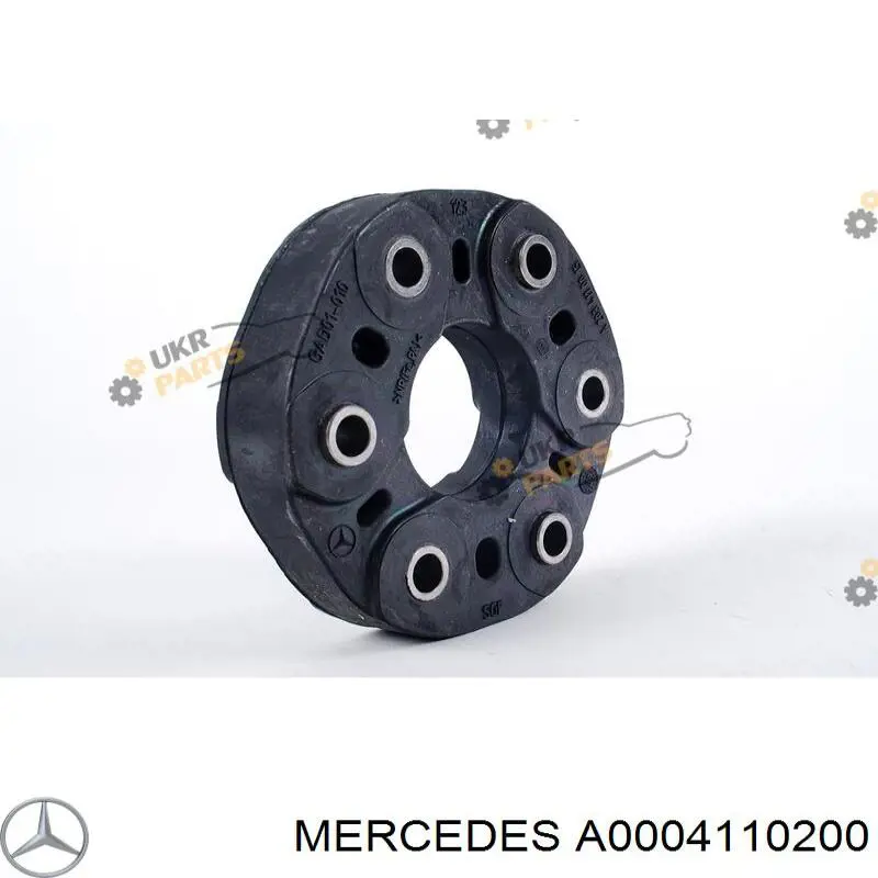 Do koszyka A0004110200 Mercedes Przegub elastyczny wału przedni/tylny