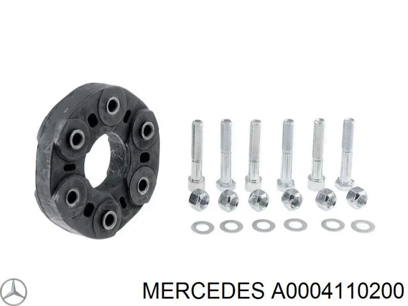 A0004110200 Mercedes Przegub elastyczny wału przedni/tylny