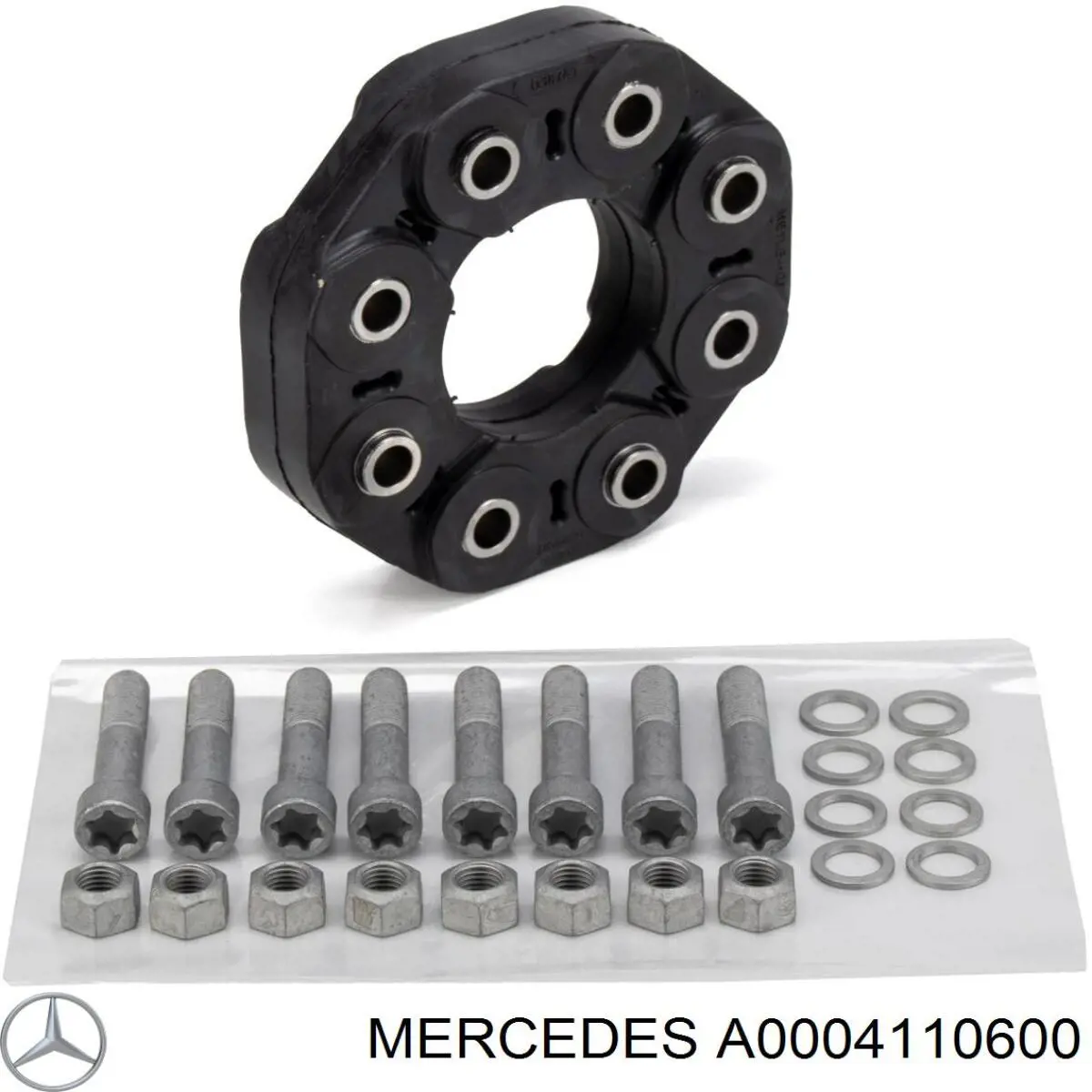 Przegub elastyczny wału przedni/tylny Mercedes A0004110600 cena, od 85,96 USD