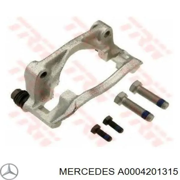 Jarzmo zacisku hamulcowego przedniego do Mercedes E  W124
