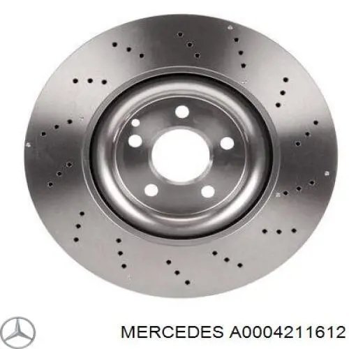 Tarcza hamulcowa przednia Mercedes A0004211612 cena, od 102,09 USD