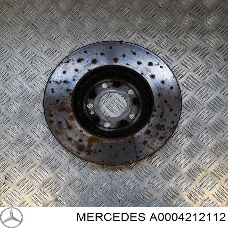 A0004212112 Mercedes Tarcza hamulcowa przednia