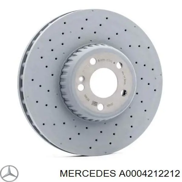 Do koszyka A0004212212 Mercedes Tarcza hamulcowa przednia