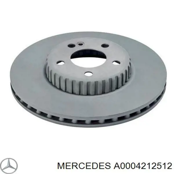 Tarcza hamulcowa przednia Mercedes A0004212512 cena, od 113,47 USD