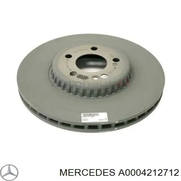 A0004212712 Mercedes tarcza hamulcowa przednia