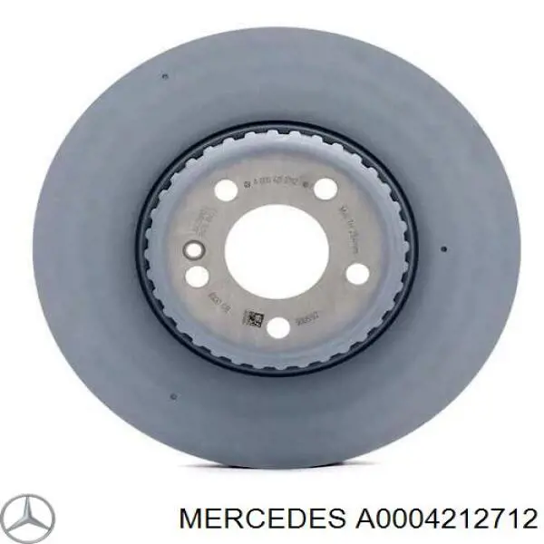 Do koszyka A0004212712 Mercedes Tarcza hamulcowa przednia