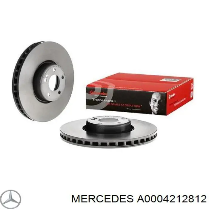 Tarcza hamulcowa przednia Mercedes A0004212812 cena, od 206,97 USD