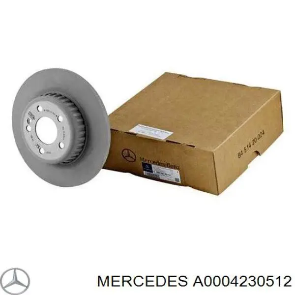 Tarcza hamulcowa tylna Mercedes A0004230512 cena, od 113,63 USD