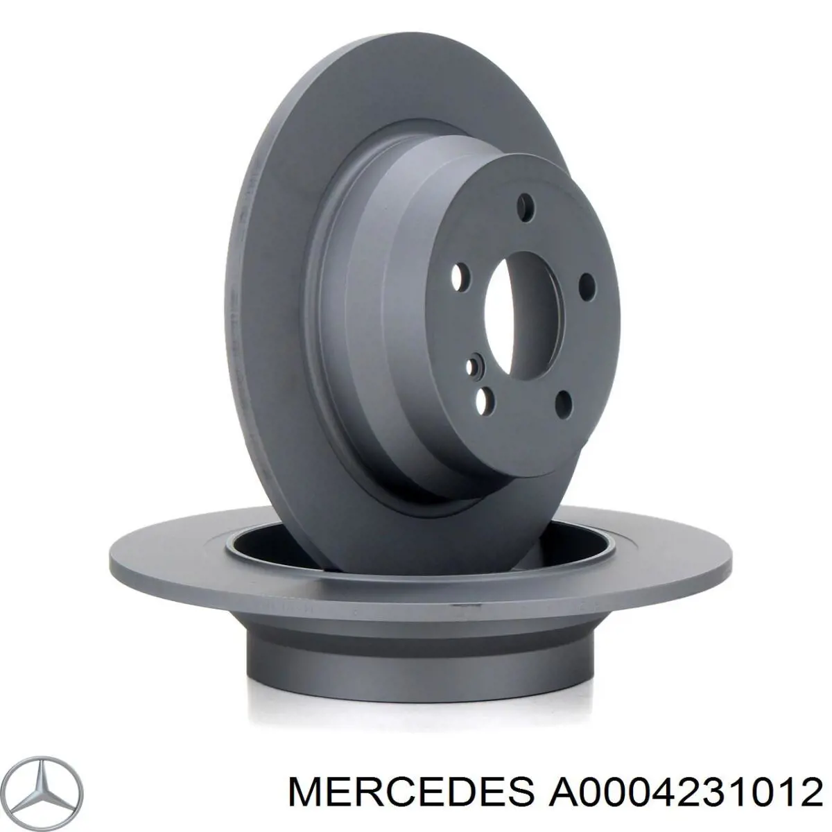 A0004231012 Mercedes Tarcza hamulcowa tylna