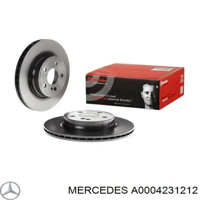 Tarcza hamulcowa tylna Mercedes A0004231212 cena, od 66,07 USD
