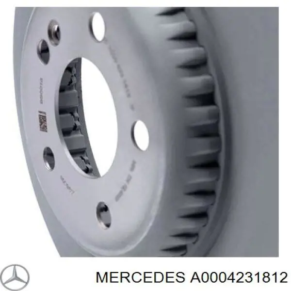 Tarcza hamulcowa tylna Mercedes A000423181269 cena, od 63,81 USD