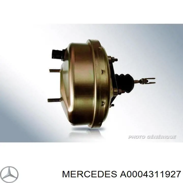 A0004311927 Mercedes wzmacniacz próżniowy hamulców