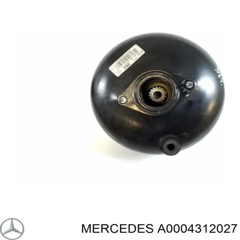 Do koszyka A0004312027 Mercedes Wzmacniacz próżniowy hamulców