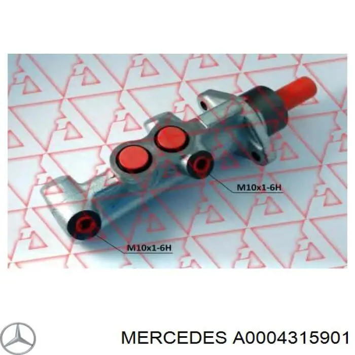 Główny cylinder hamulców Mercedes A0004315901 cena, od 63,72 USD
