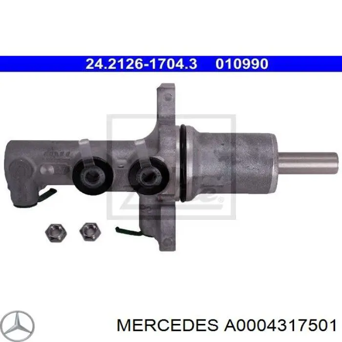 A0004317501 Mercedes Główny cylinder hamulców