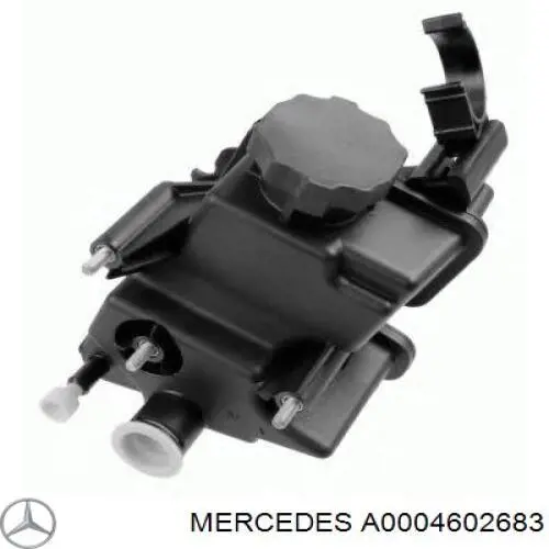 Do koszyka A0004602683 Mercedes Zbiornik płynu wspomagania