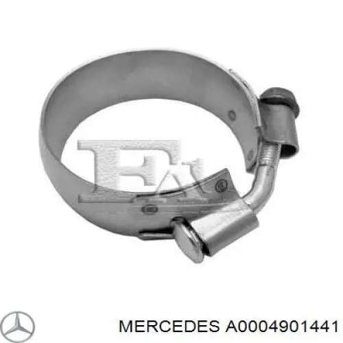 Wspornik (uchwyt) tłumika przedni Mercedes A0004901441 cena, od 19,29 USD