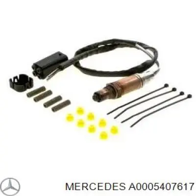 Do koszyka A0005407617 Mercedes Sonda lambda czujnik tlenu przed katalizatorem prawy