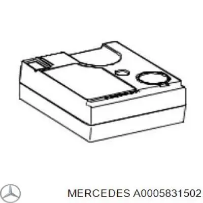 A0005831502 Mercedes Sprężarka do pompowania opon