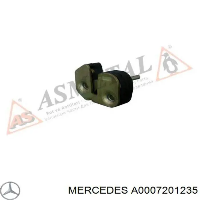 0007201235 Mercedes Zamek drzwi przednich prawych