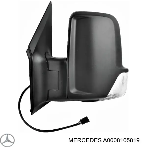 Lusterko wsteczne lewe Mercedes A0008105819 cena, od 113,59 USD