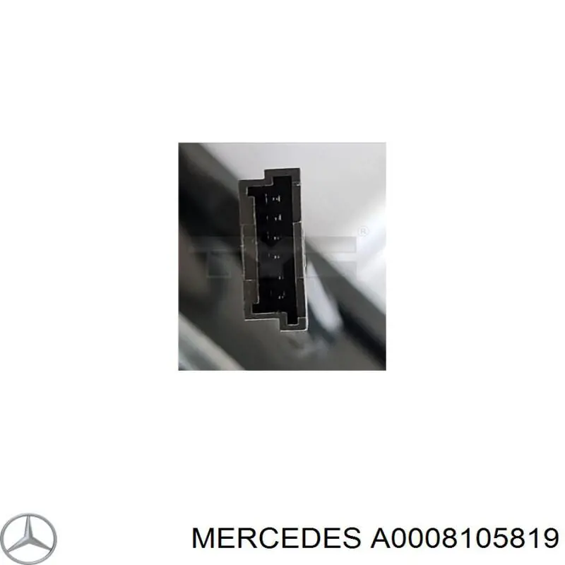 A0008105819 Mercedes Lusterko wsteczne lewe