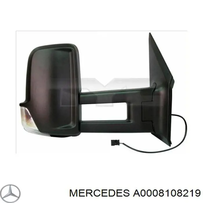 A0008108219 Mercedes Lusterko wsteczne lewe