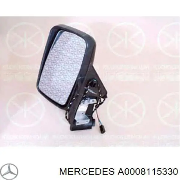 Do koszyka A0008115330 Mercedes Lusterko wsteczne prawe